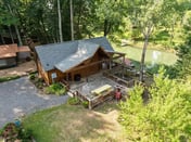 Rustic River Cabin with Private Dock and Loft