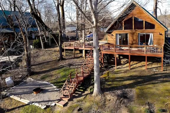Little Red River Cabin with Private Dock and Firepit - Image 1